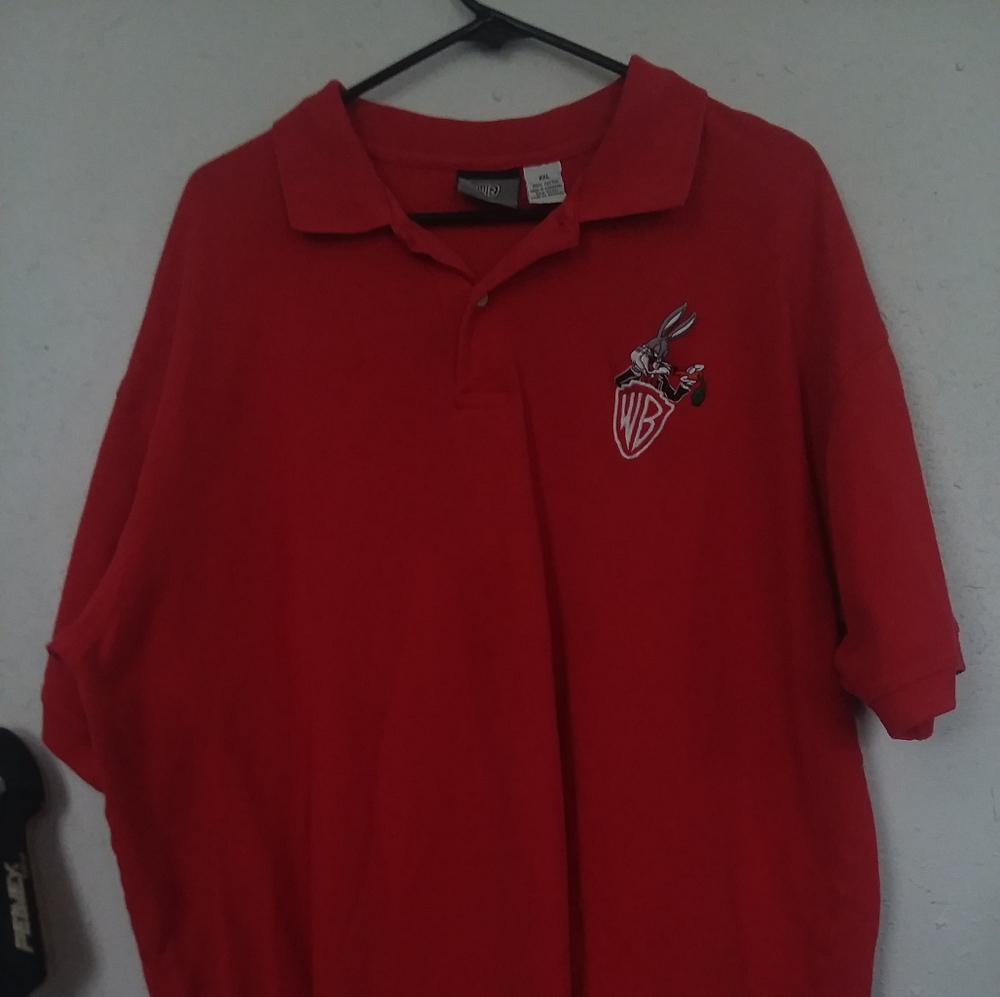 Vintage Warner bros - bugs bunny polo shirt